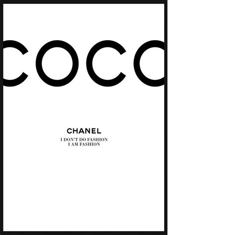 coco chanel plakater